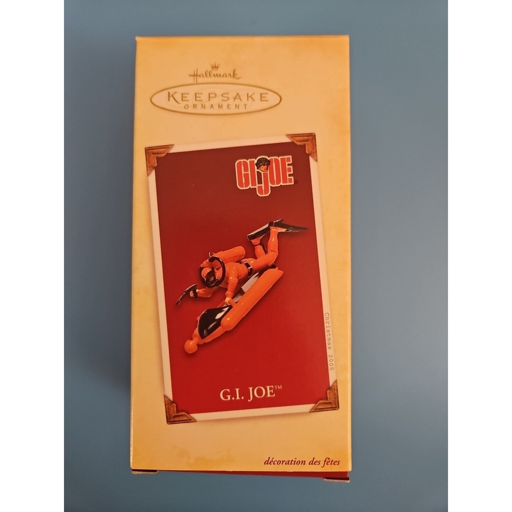 Hallmark G.I. Joe Sea Sled & Frogman Scuba Keepsake Ornament 2005 (435)